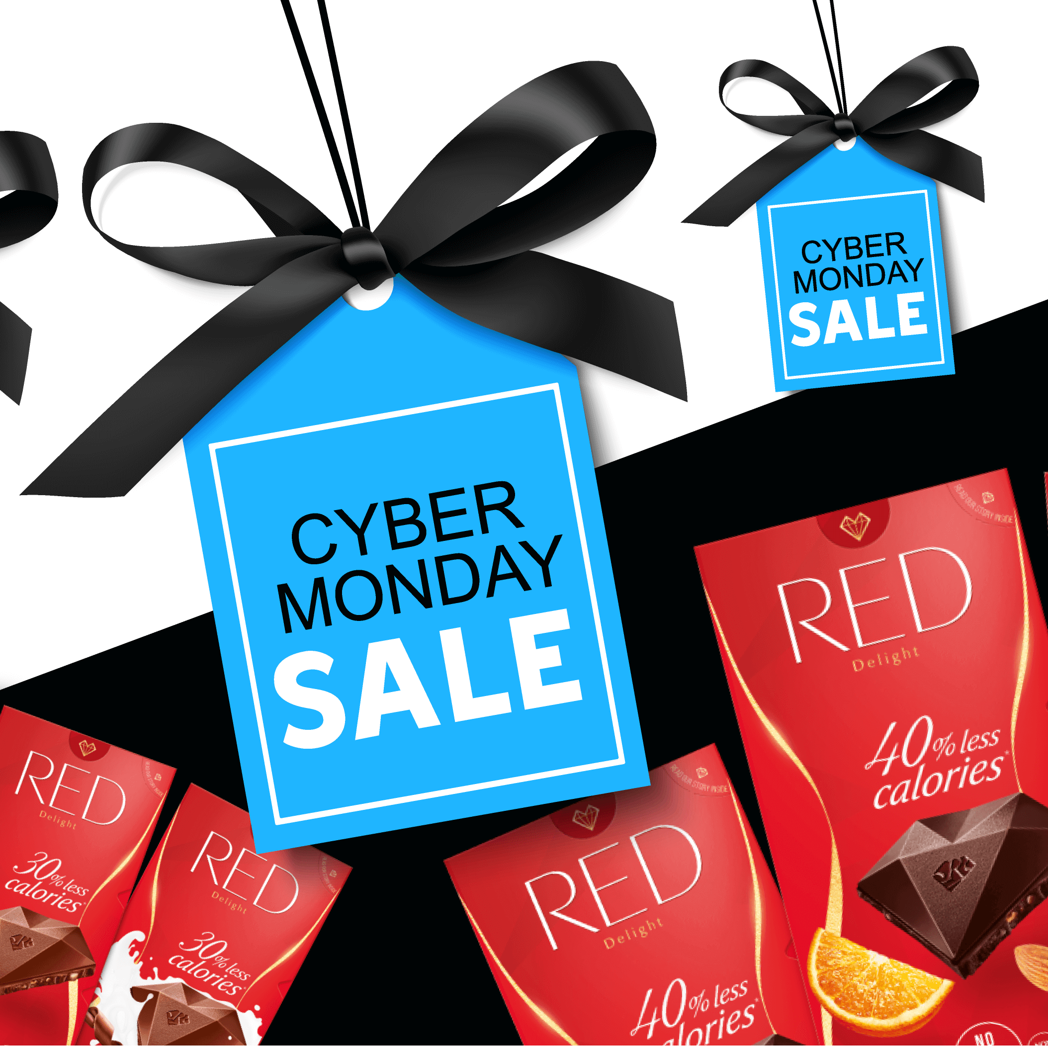 OUR CYBER MONDAY SALE IS HERE! RED